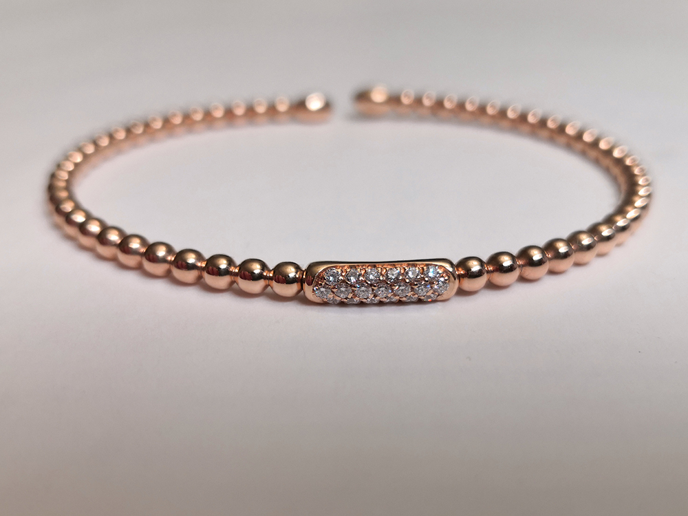 Bracciale in oro rosa