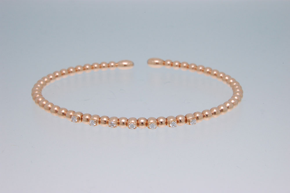 Bracciali in oro rosa codice 4693-7